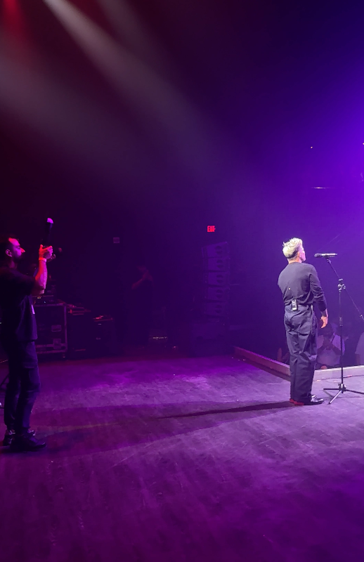 Luis Cano capturing high-energy live performances for global artists and corporate sponsors with a cinematic advertising perspective.