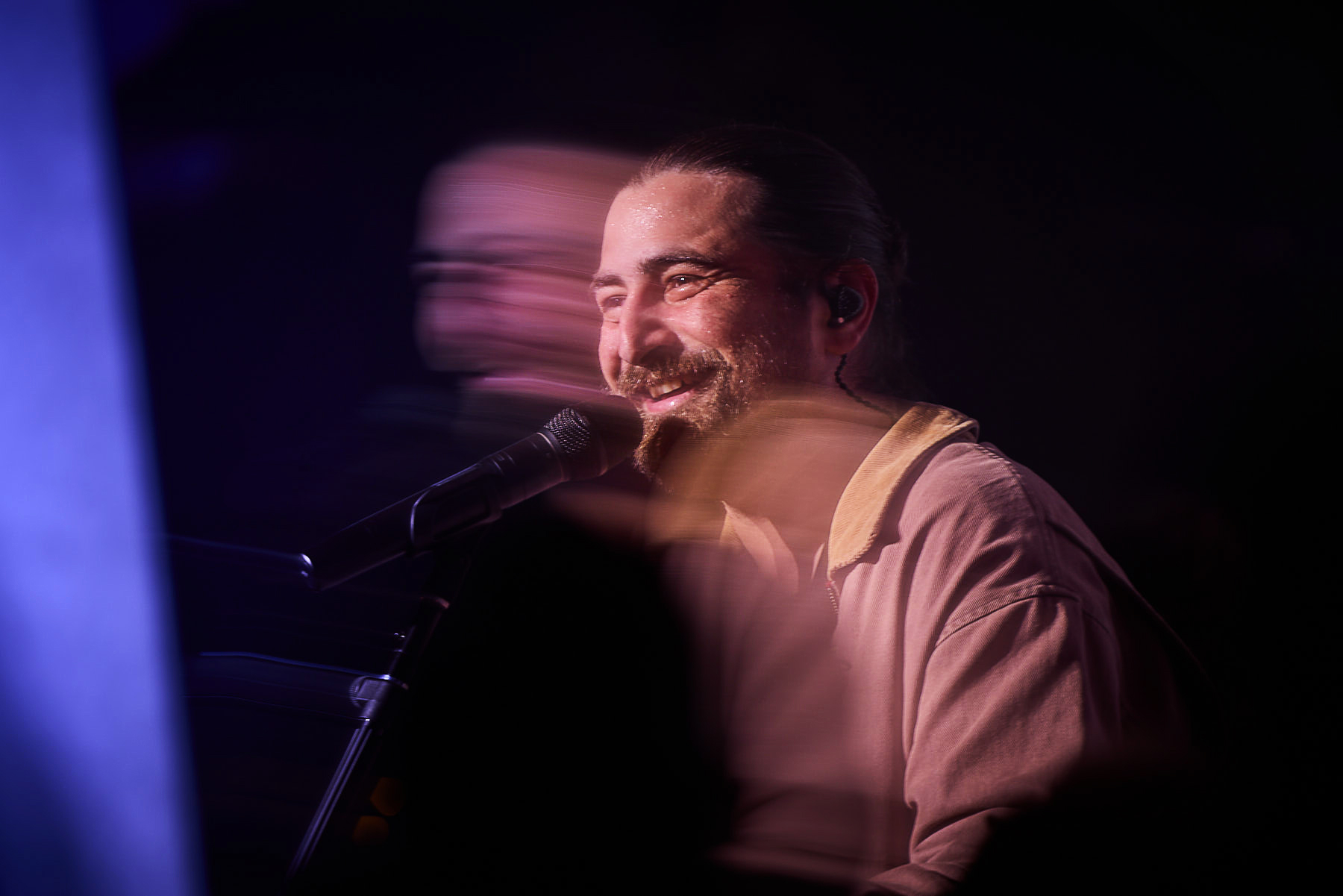 Mastercard private concert — Noah Kahan live event photography by Luis Cano Miami