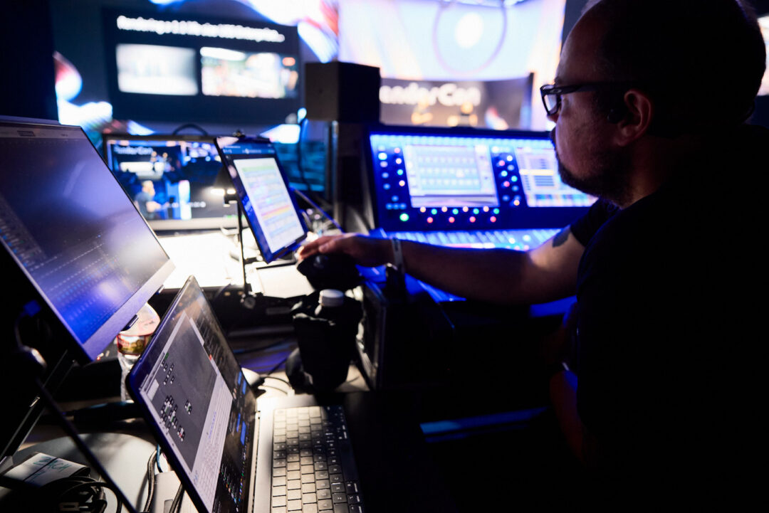 Comprehensive event photography coverage for RenderCon in Los Angeles, capturing keynote speakers, creative workshops, and high-level networking by commercial photographer Luis Cano.