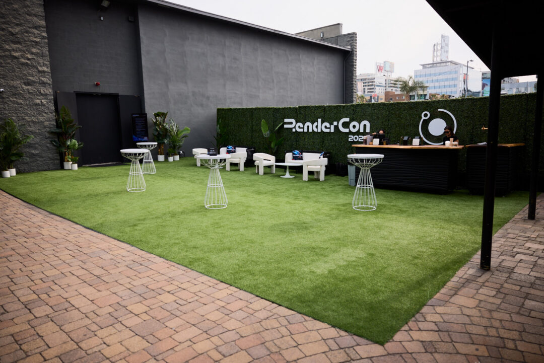 Comprehensive event photography coverage for RenderCon in Los Angeles, capturing keynote speakers, creative workshops, and high-level networking by commercial photographer Luis Cano.