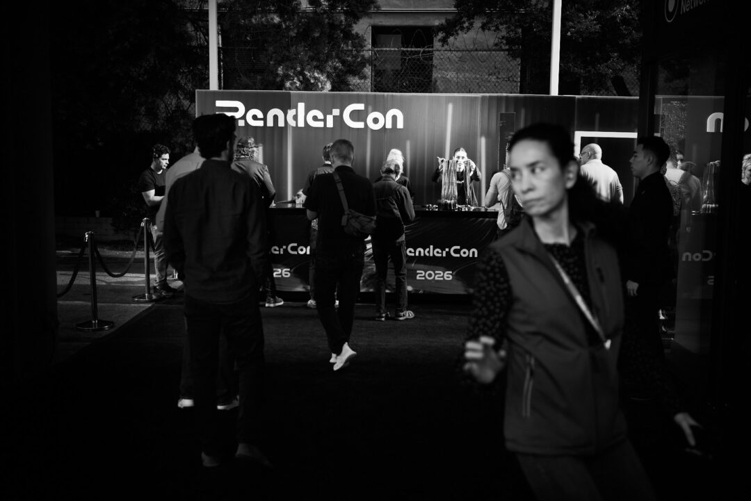 Comprehensive event photography coverage for RenderCon in Los Angeles, capturing keynote speakers, creative workshops, and high-level networking by commercial photographer Luis Cano.