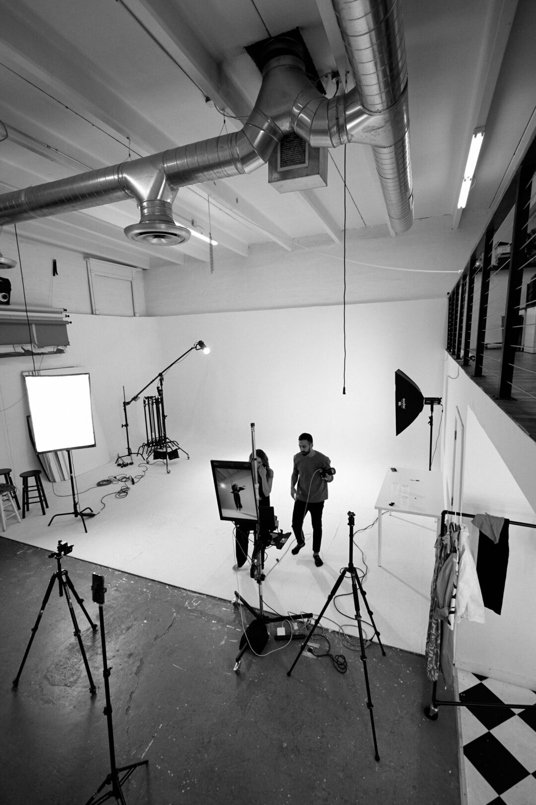 Luis Cano overseeing the full production and execution of a professional advertising campaign for international brands in Miami.