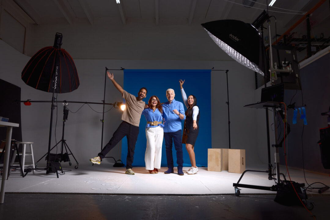 Luis Cano overseeing the full production and execution of a professional advertising campaign for international brands in Miami.