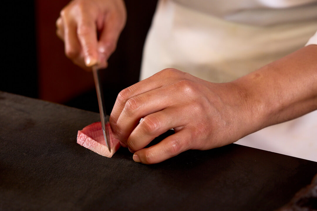 Lead Chef at Michelin-starred The Den Azabu Miami Beach, captured by Luis Cano.