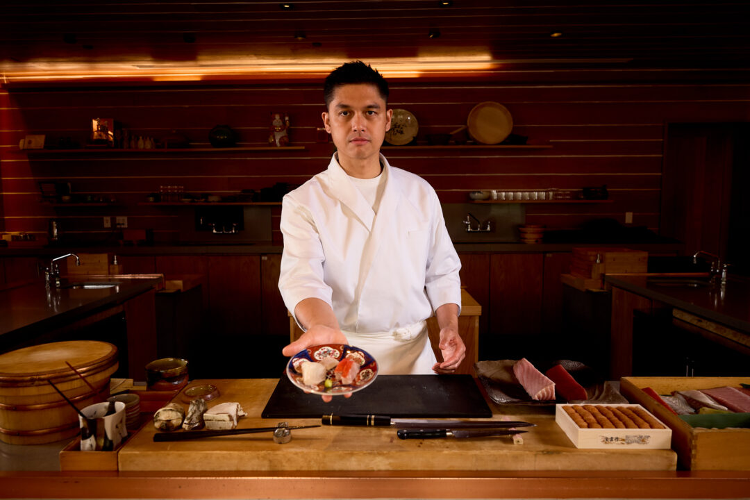 Lead Chef at Michelin-starred The Den Azabu Miami Beach, captured by Luis Cano.