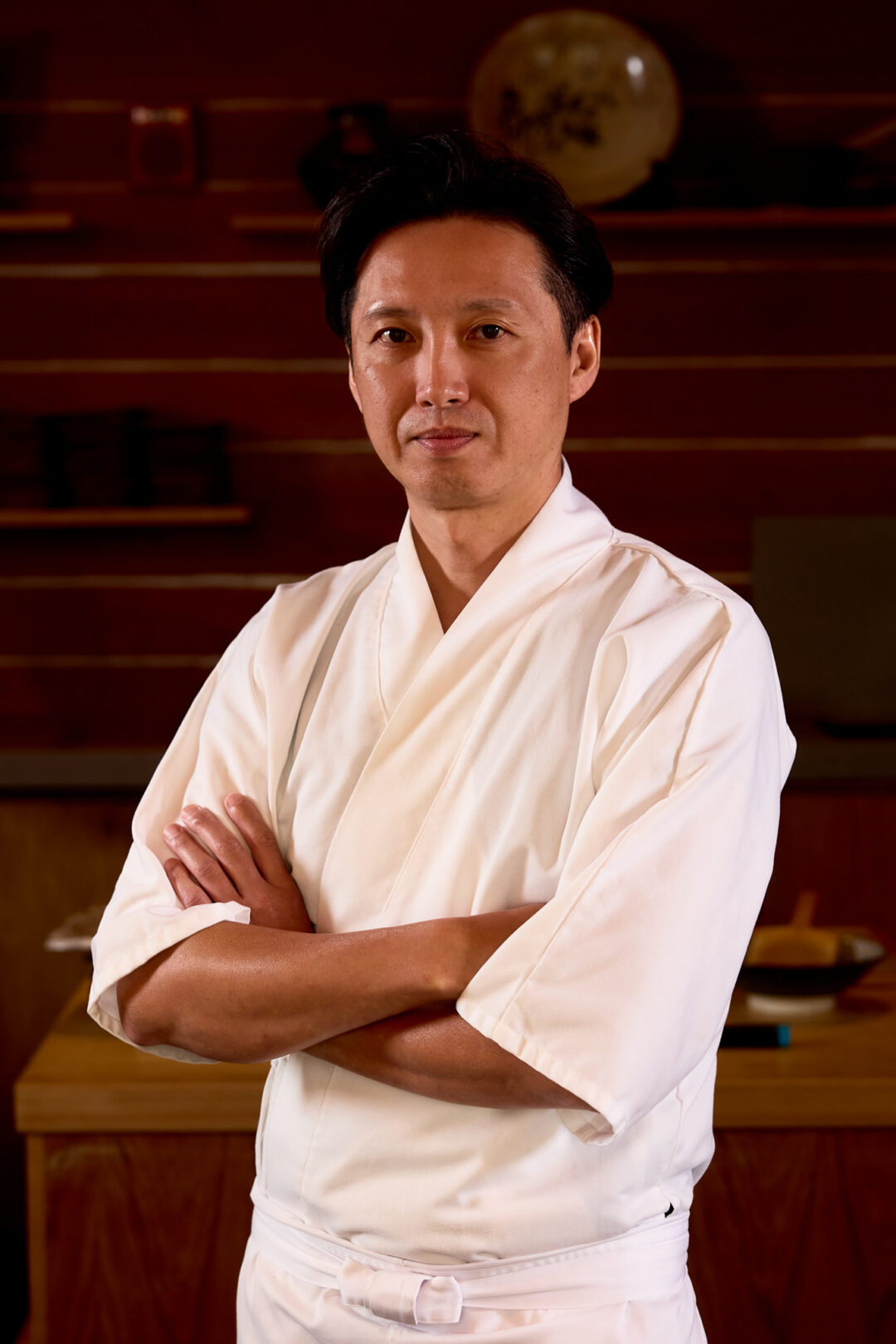 Lead Chef at Michelin-starred The Den Azabu Miami Beach, captured by Luis Cano.