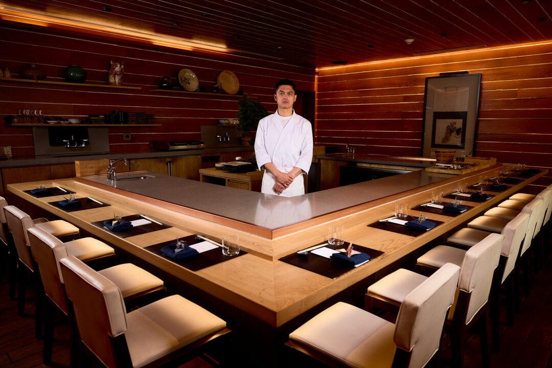 Lead Chef at Michelin-starred The Den Azabu Miami Beach, captured by Luis Cano.