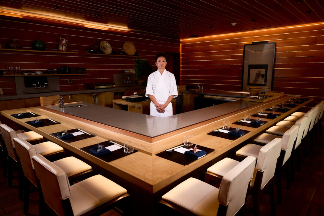Lead Chef at Michelin-starred The Den Azabu Miami Beach, captured by Luis Cano.