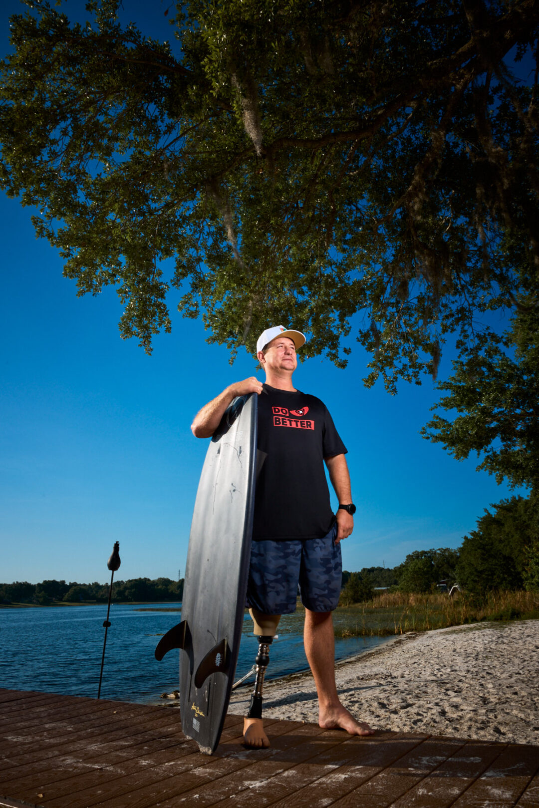 Action and documentary visual production for the Wake for Warriors (W4W) foundation. Capturing wounded veterans and their families experiencing therapeutic water sports, wakeboarding, and wake surfing as pathways to emotional and physical healing. Shot by Luis Cano. Documentary lifestyle photography showcasing veteran support, community connection, and therapeutic water sports by Luis Cano.