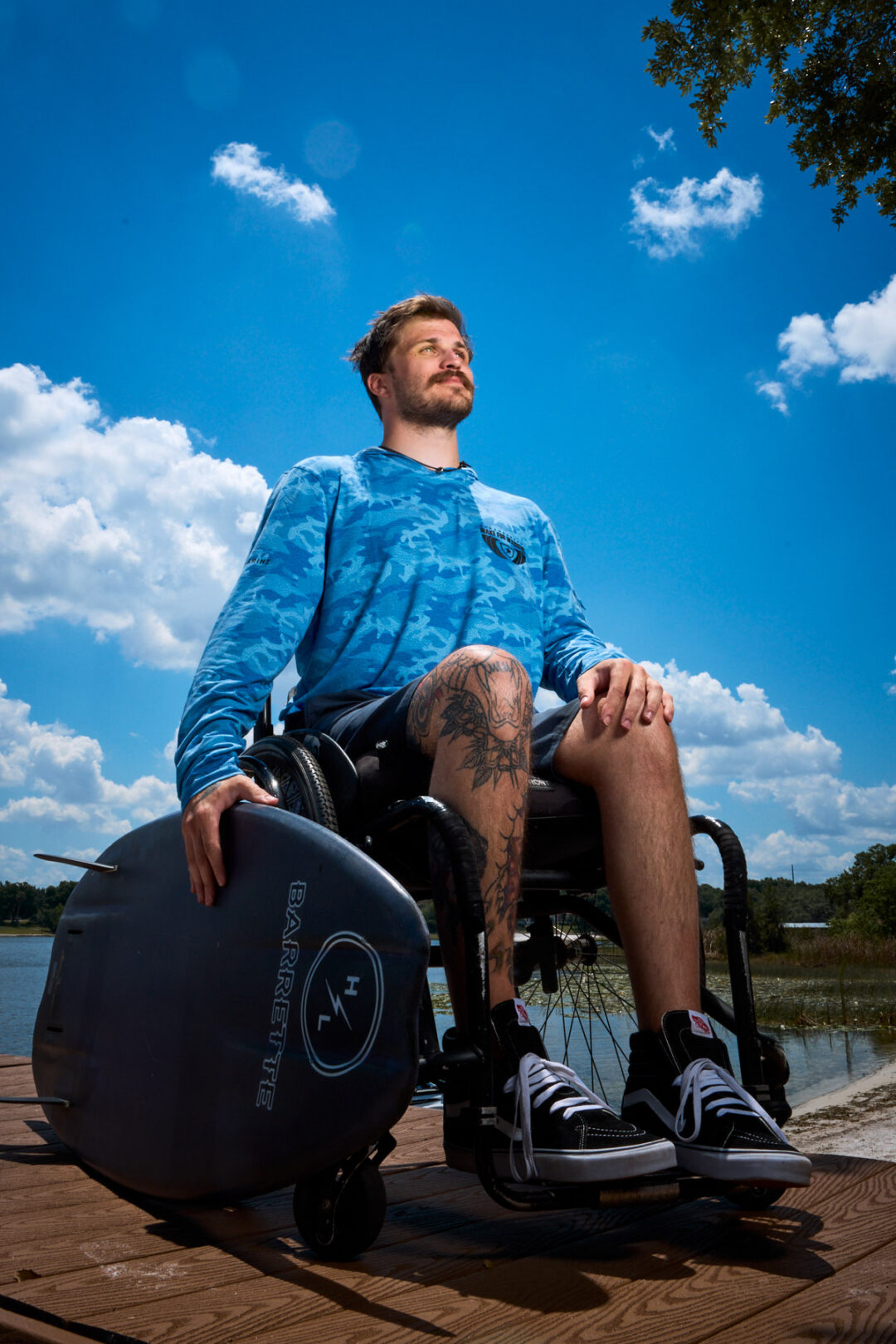 Action and documentary visual production for the Wake for Warriors (W4W) foundation. Capturing wounded veterans and their families experiencing therapeutic water sports, wakeboarding, and wake surfing as pathways to emotional and physical healing. Shot by Luis Cano. Documentary lifestyle photography showcasing veteran support, community connection, and therapeutic water sports by Luis Cano.
